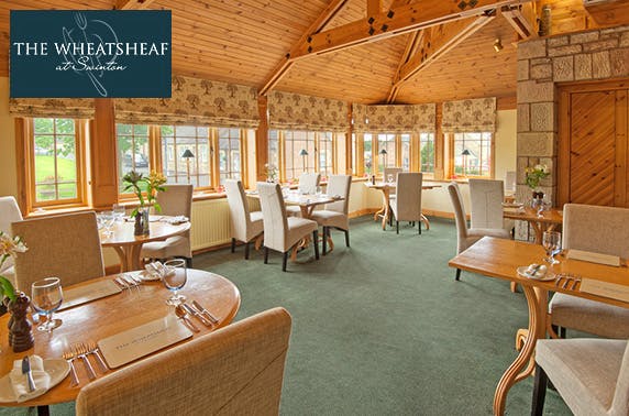 4* The Wheatsheaf stay, Borders - valid 7 days