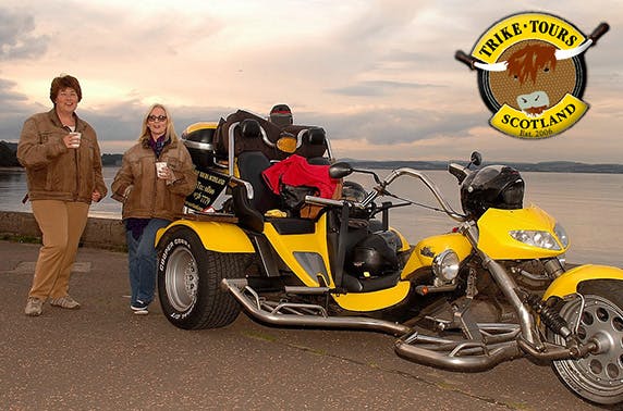 Chauffeured trike tour & photoshoot