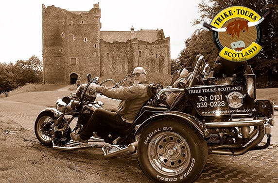 Chauffeured trike tour & photoshoot