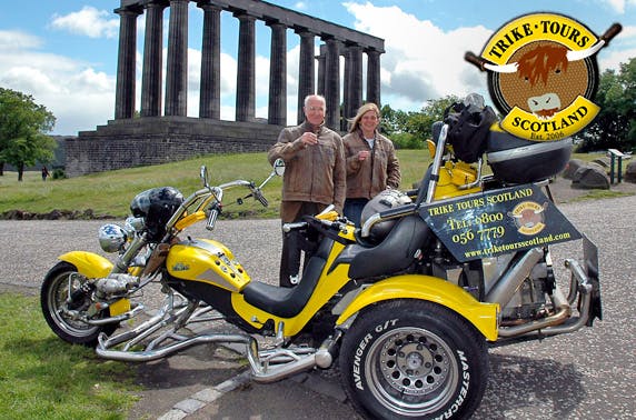 Chauffeured trike tour & photoshoot