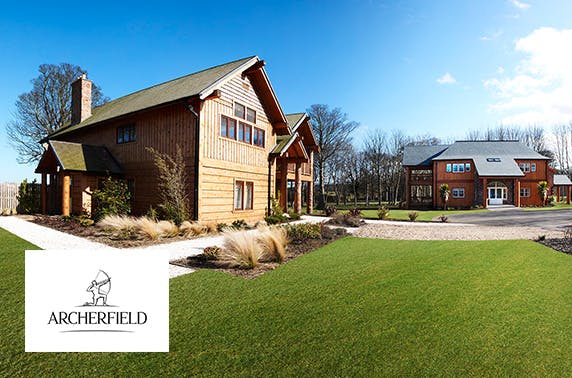 5* Archerfield luxury lodge stay