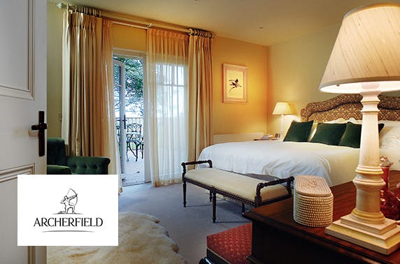 5* Archerfield luxury lodge stay