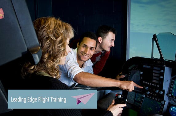 Flight simulator experience, Glasgow Airport