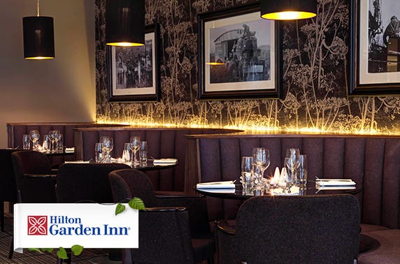 Afternoon tea with fizz at Hilton Garden Inn, Aberdeen