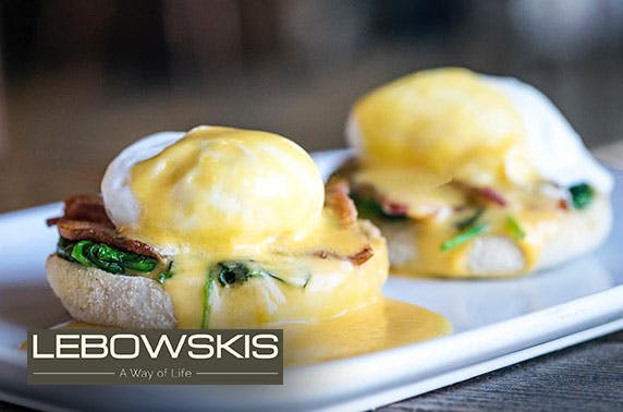 Lebowskis weekend brunch - from £6pp