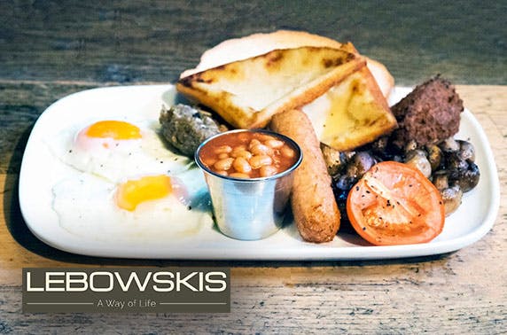 Lebowskis weekend brunch - from £6pp