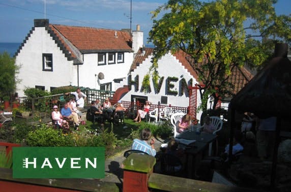 The Haven lunch, nr St Andrews