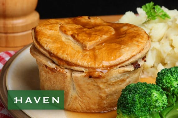 The Haven lunch, nr St Andrews