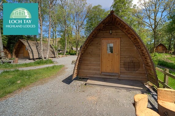 Glamping getaway, Loch Tay Highland Lodges