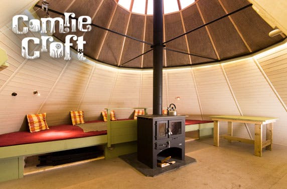 Comrie Croft tipi glamping