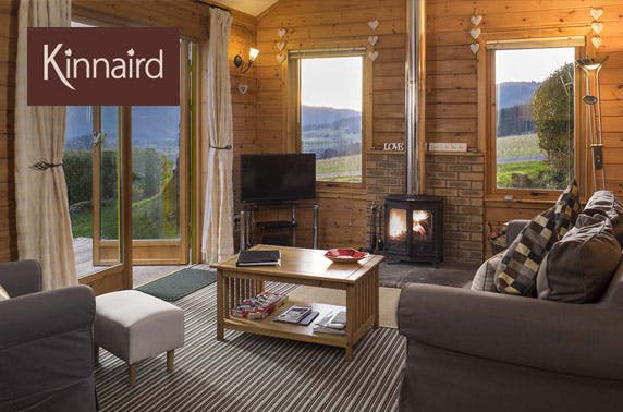 Pitlochry lodge break with hot tub