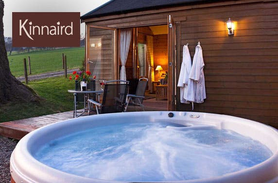 Pitlochry lodge break with hot tub