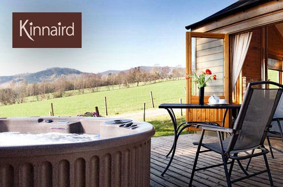 Pitlochry lodge break with hot tub