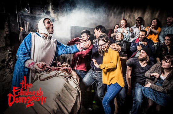 The Edinburgh Dungeon tickets or unlimited annual pass