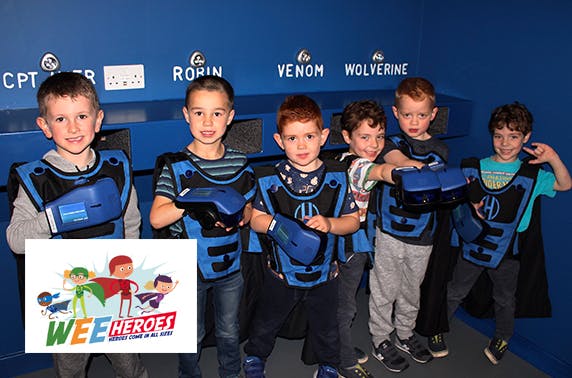 Superhero laser tag, Falkirk