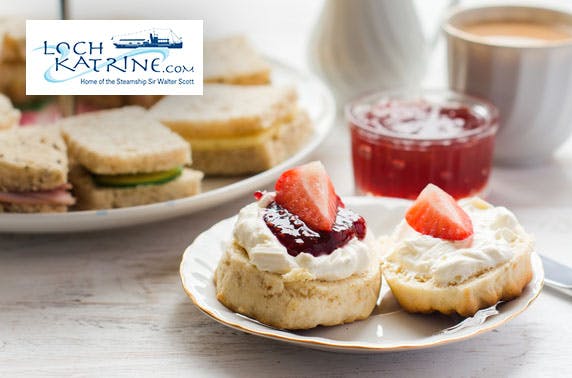 Loch Katrine cruise & afternoon tea