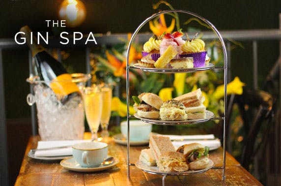 The Gin Spa treatments & afternoon tea
