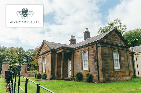 4* Wynyard Hall hot tub cottage stay - £49pp