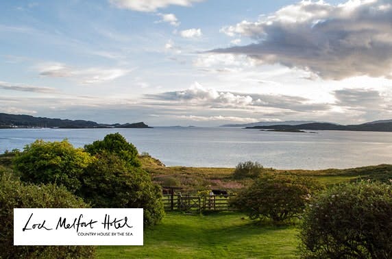 4* Loch Melfort Hotel stay
