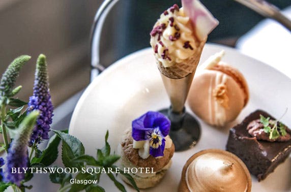 5* Blythswood Square luxury afternoon tea