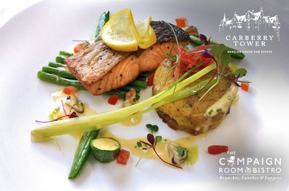 4* Carberry Tower luxury suite DBB