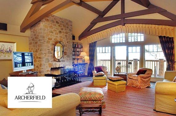 5* Archerfield luxury lodge stay