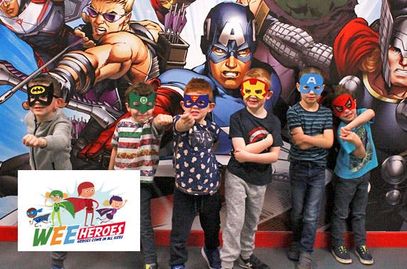 Superhero laser tag, Falkirk