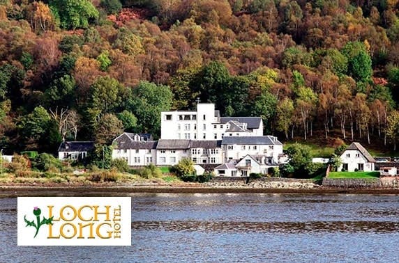 Loch Long Hotel DBB, near Loch Lomond - £69