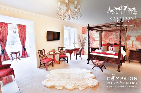 4* Carberry Tower luxury suite DBB