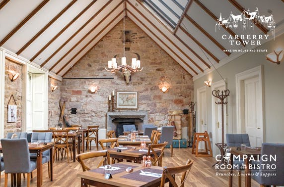 4* Carberry Tower luxury suite DBB