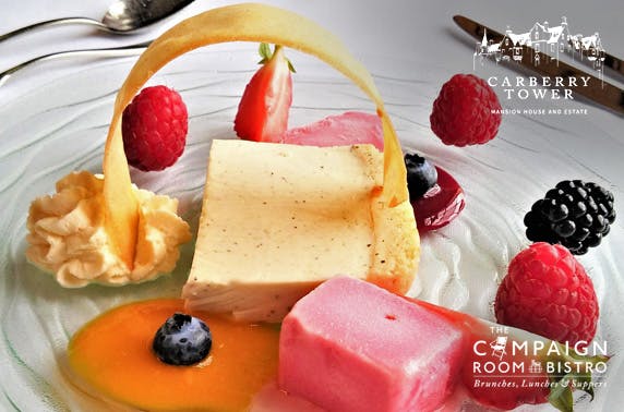 4* Carberry Tower luxury suite DBB