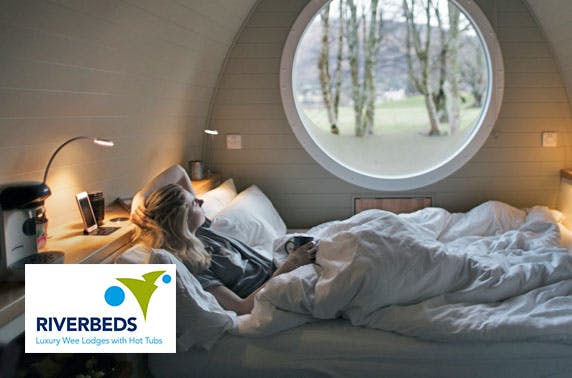 Romantic luxury glamping pods, Glencoe