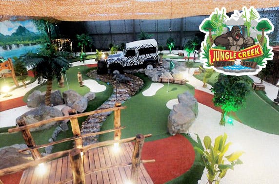 Jungle Creek Adventure Golf, soft play & food