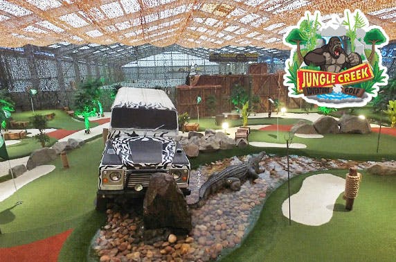 Jungle Creek Adventure Golf, soft play & food