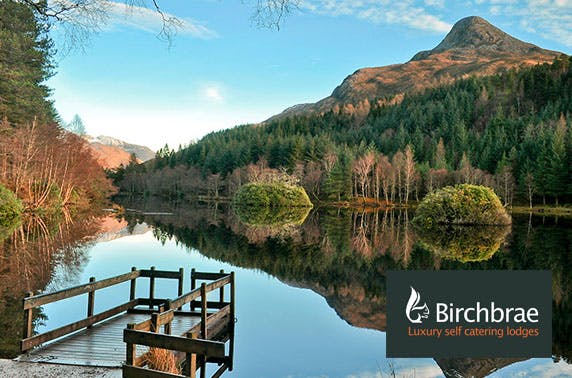 Luxury lodge getaway, Glencoe