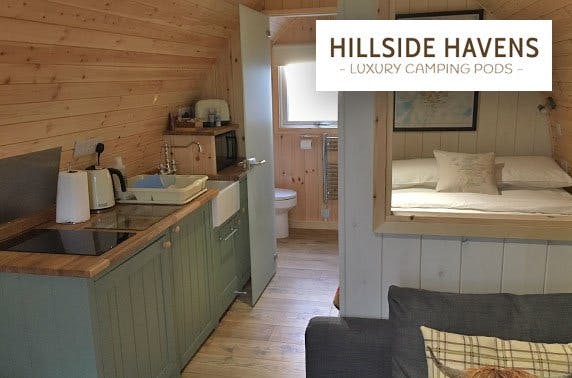 Luxury glamping at Hillside Havens