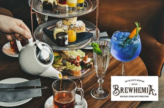 Brewhemia afternoon tea, City Centre