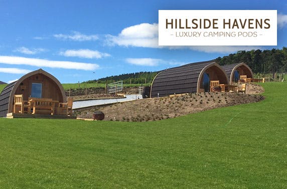 Luxury glamping at Hillside Havens