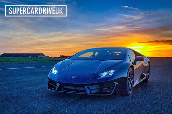 Supercar track driving experience; Carlisle or North Berwick