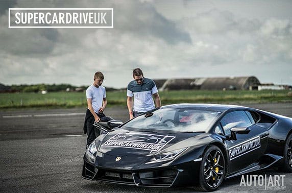 Supercar track driving experience; Carlisle or North Berwick