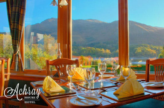Gastronomic Getaway at award-winning Achray House Hotel