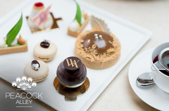 5* Waldorf Astoria luxury afternoon tea