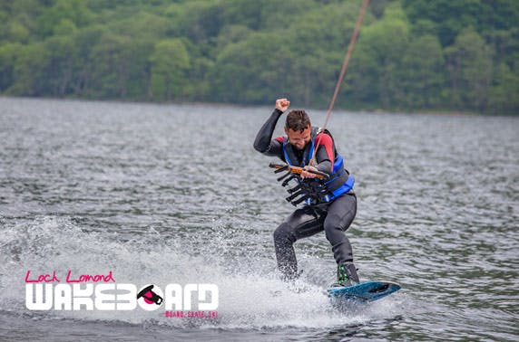 Loch Lomond wakeboarding