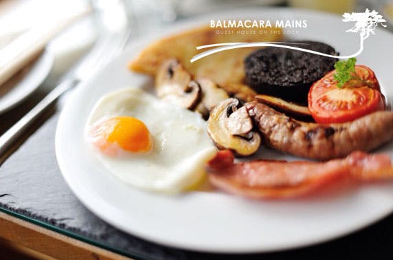 Balmacara Mains Guest House stay, nr Skye