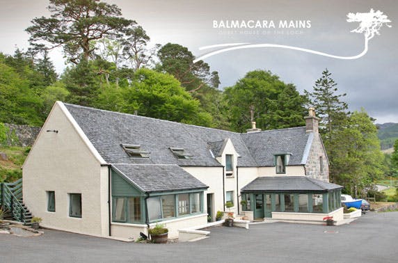 Balmacara Mains Guest House stay, nr Skye