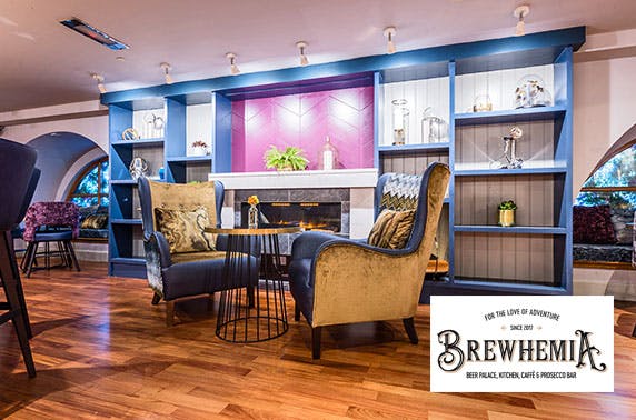Brewhemia sharing boards & prosecco or gin flight