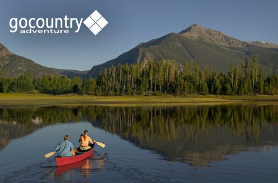 Go Country canoeing & cliff jumping