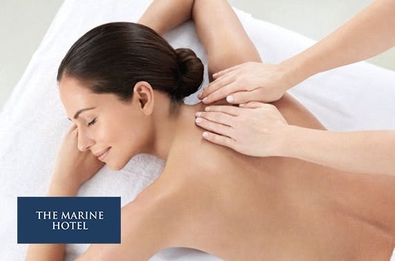 4* Marine Hotel DBB stay or spa break, Troon