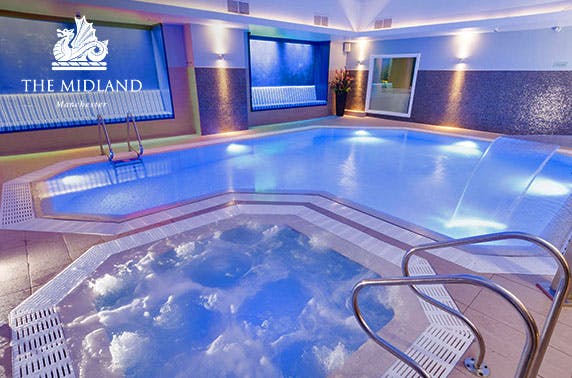 4* The Midland Hotel spa day