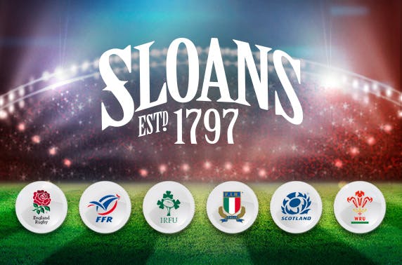 6 Nations at Sloans